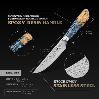 Nomad Series 5" Steak Knives - TheCookingGuild