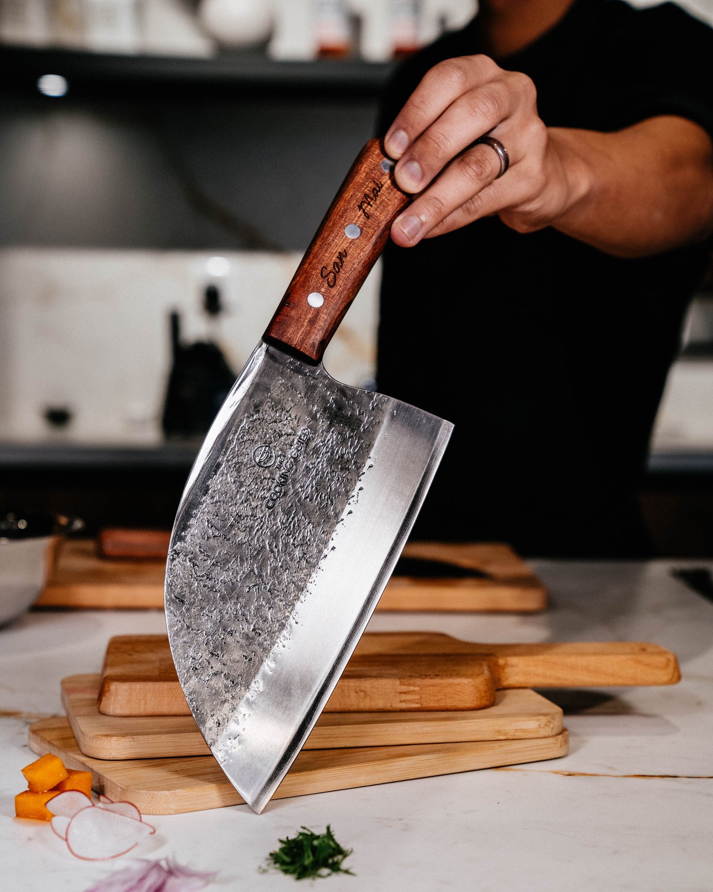 Limited Edition San Mai Rustic Cleaver