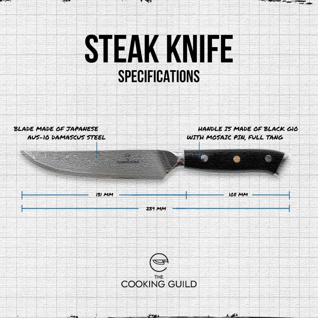 5" Steak Knives - TheCookingGuild